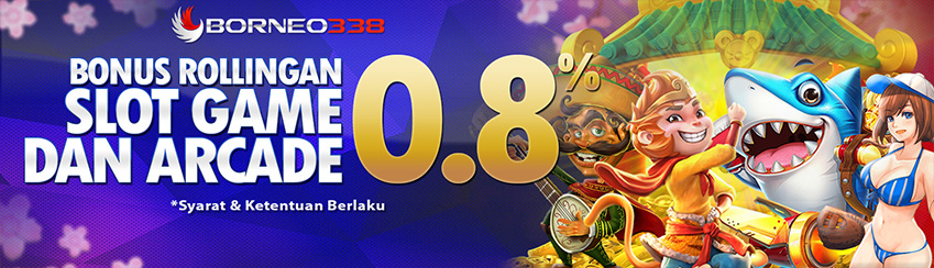 Bonus Rollingan Slots & Arcade 0.8%